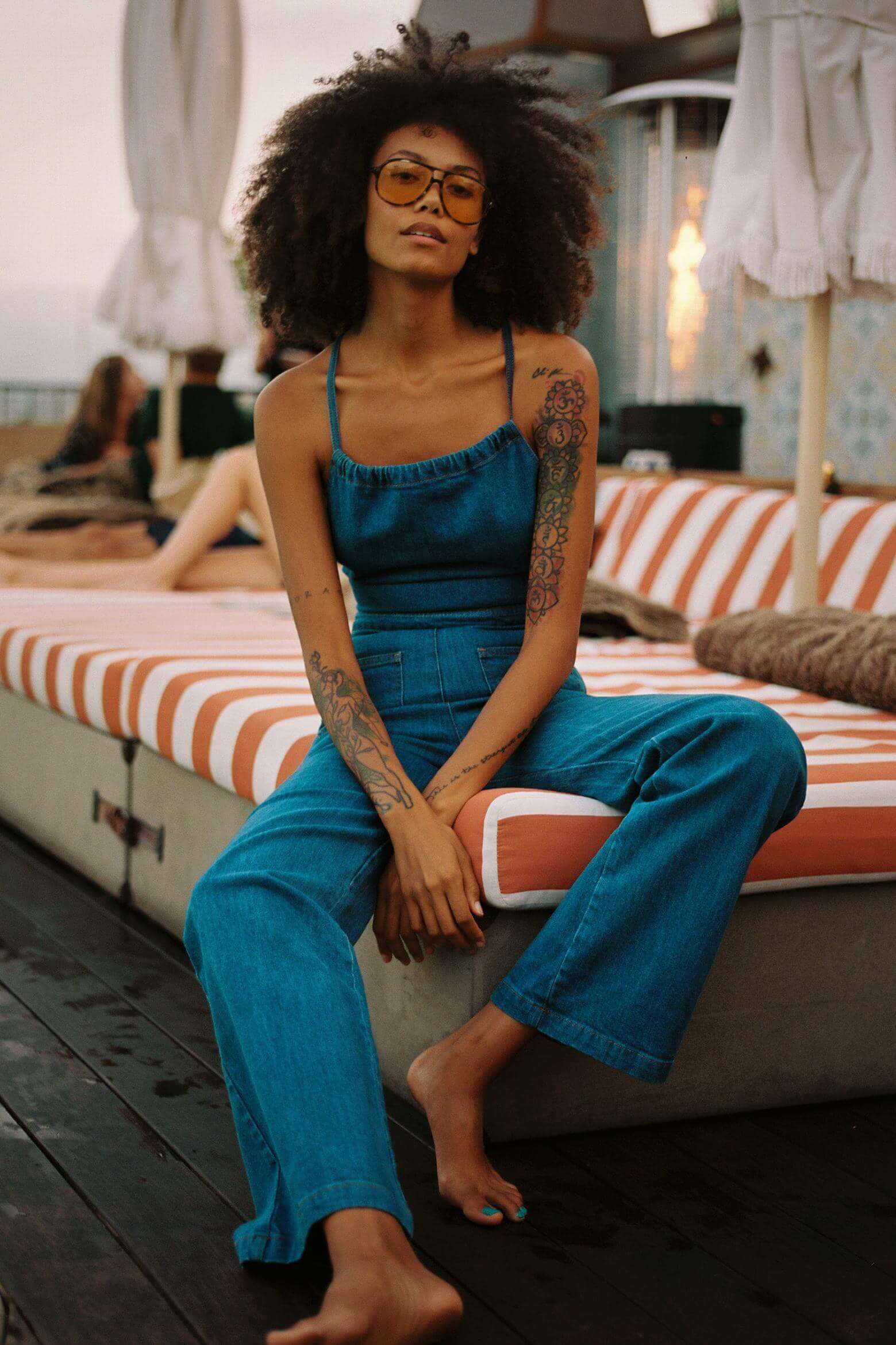 Romy | Combinaison Denim & Attitude Vintage