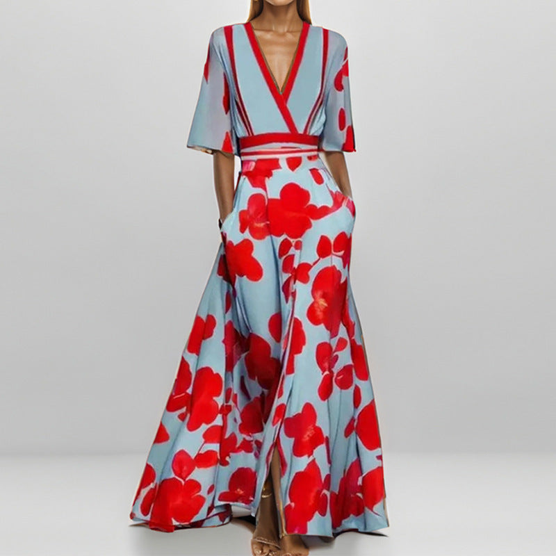 Calista | Robe Graphique & Audace Florale