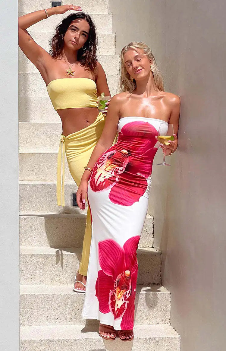 Tavira | Robe Fleurie & Esprit Tropical