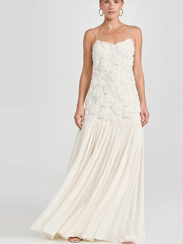 Léna | Robe Noire & Élégance Florale