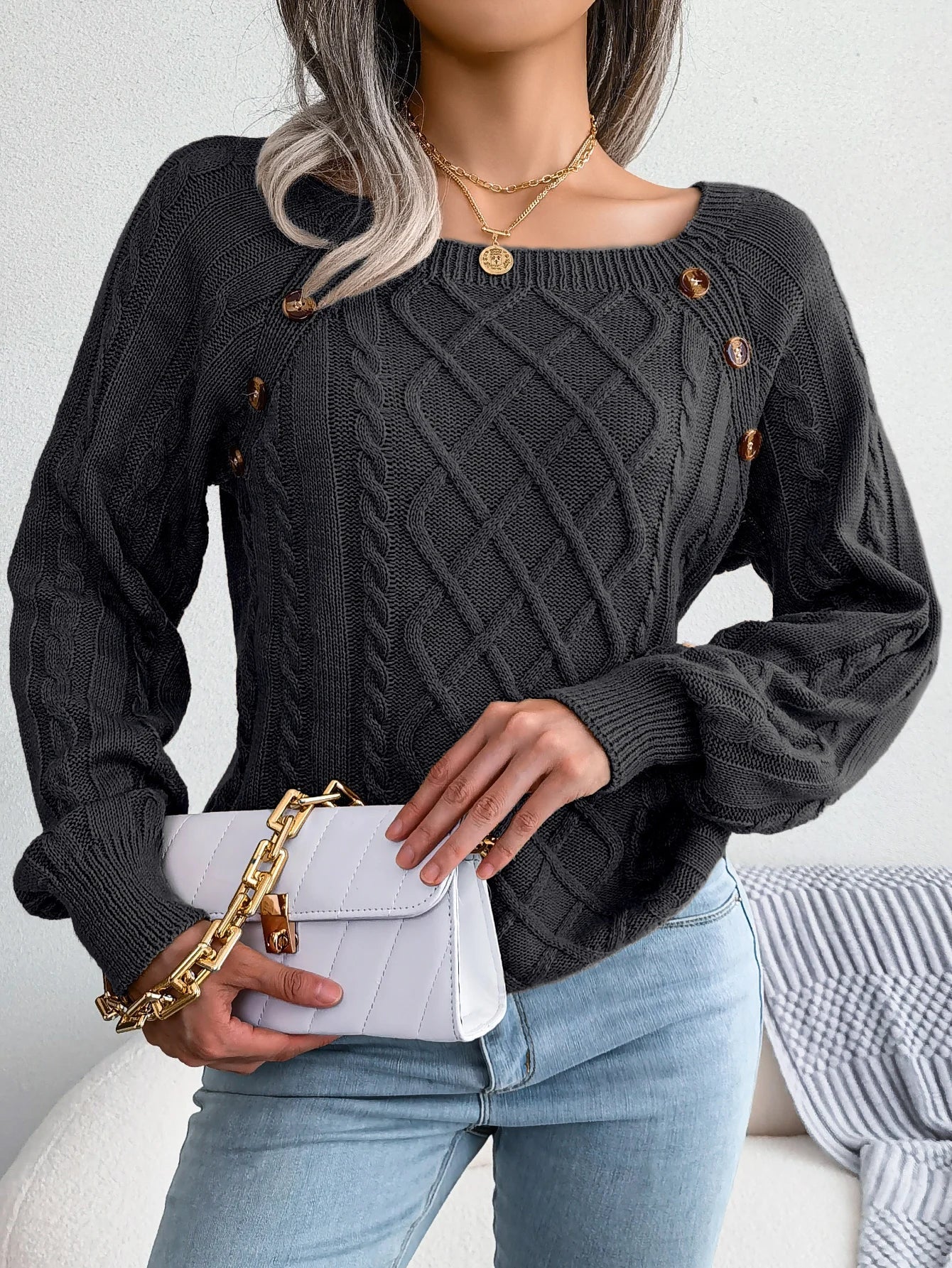 Clara™ | Pull Élégant en Maille