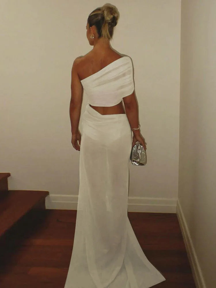 Soline | Robe Asymétrique & Éclat Balnéaire