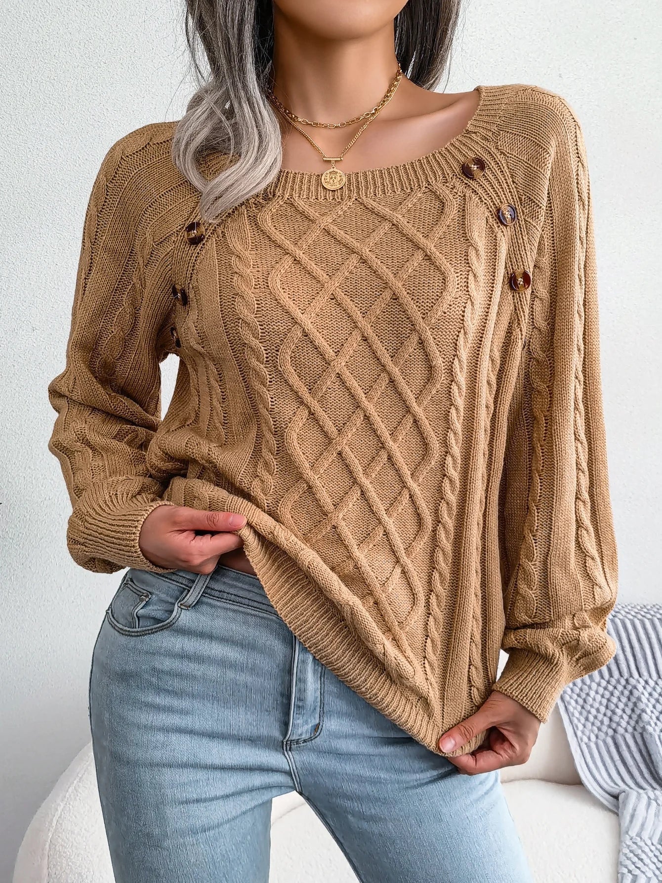 Clara™ | Pull Élégant en Maille