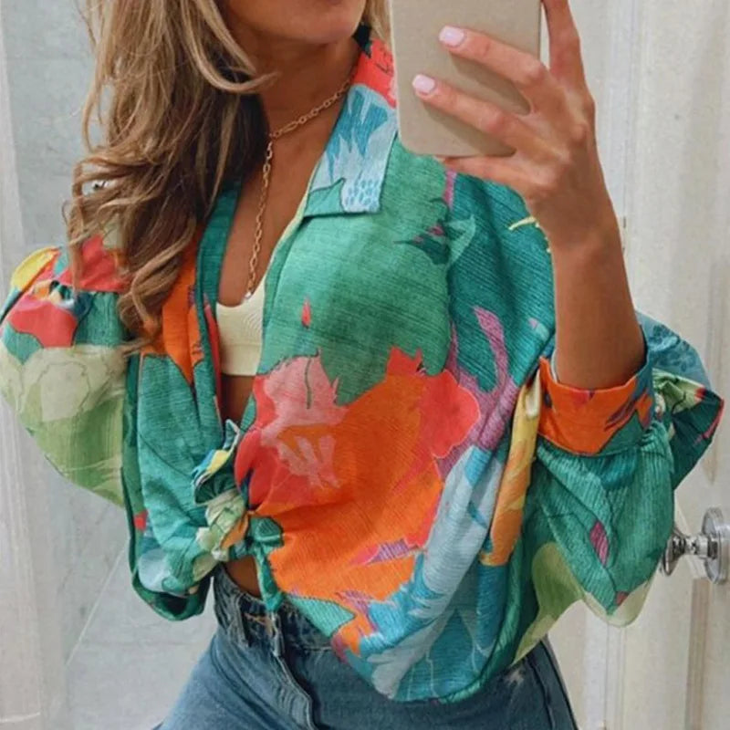 Luz | Blouse Tropicale & Énergie Vive