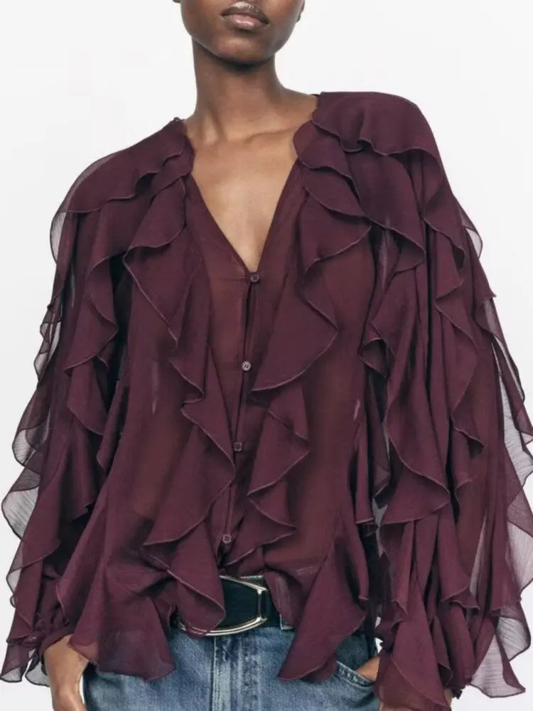 Rafaela | Blouse Romantique & Volume Léger