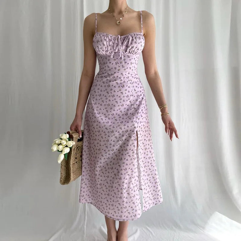 Nalys | Robe à Fleurs & Éclat d’Aurore