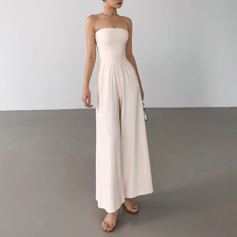 Iris | Jumpsuit Élégance Simple & Effet Sculptant