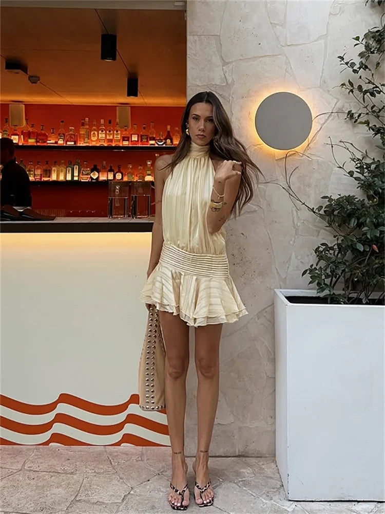 Alexia | Robe Volantée d’Été