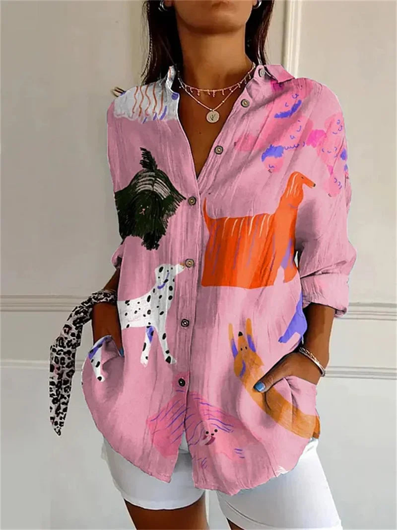 Mira | Chemise Artistique & Vibes Légère