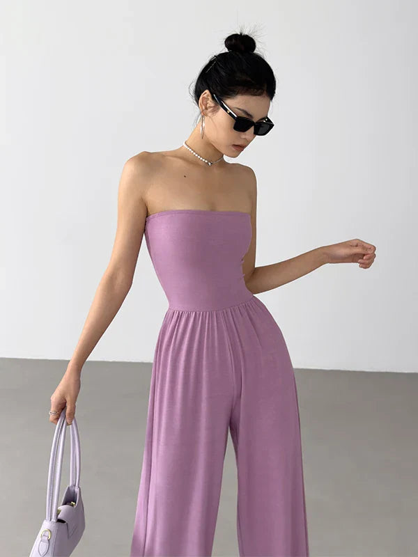 Iris | Jumpsuit Élégance Simple & Effet Sculptant