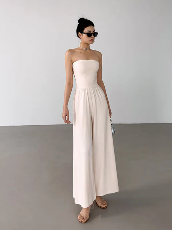 Iris | Jumpsuit Élégance Simple & Effet Sculptant