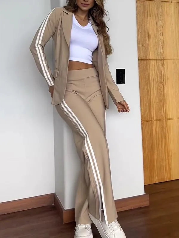Sophie | Ensemble Tailleur Décontracté à Revers