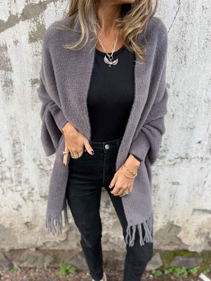 Alina™ | Pull cache-cœur à manches longues