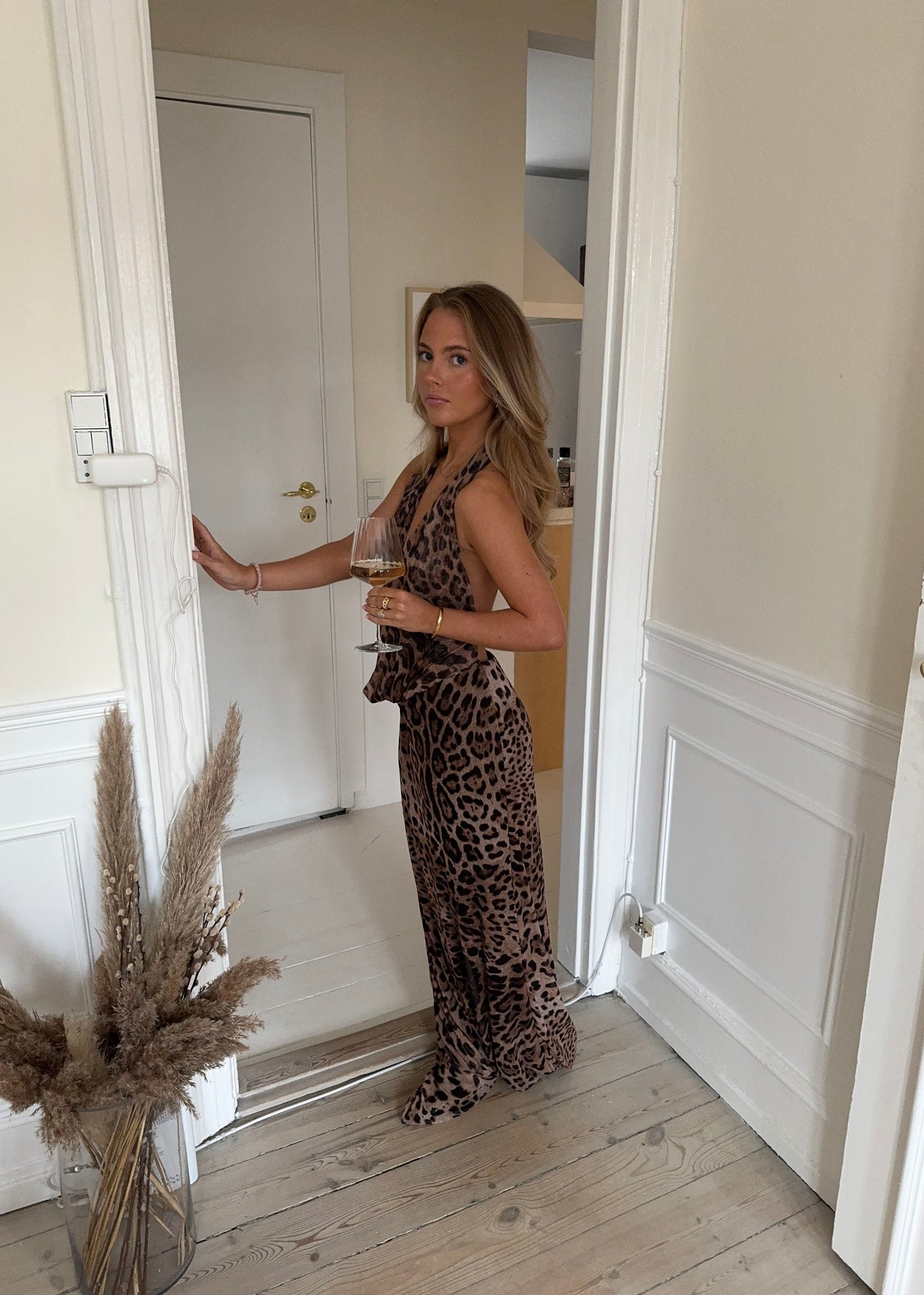 Columbine | Robe Maxi Léopard