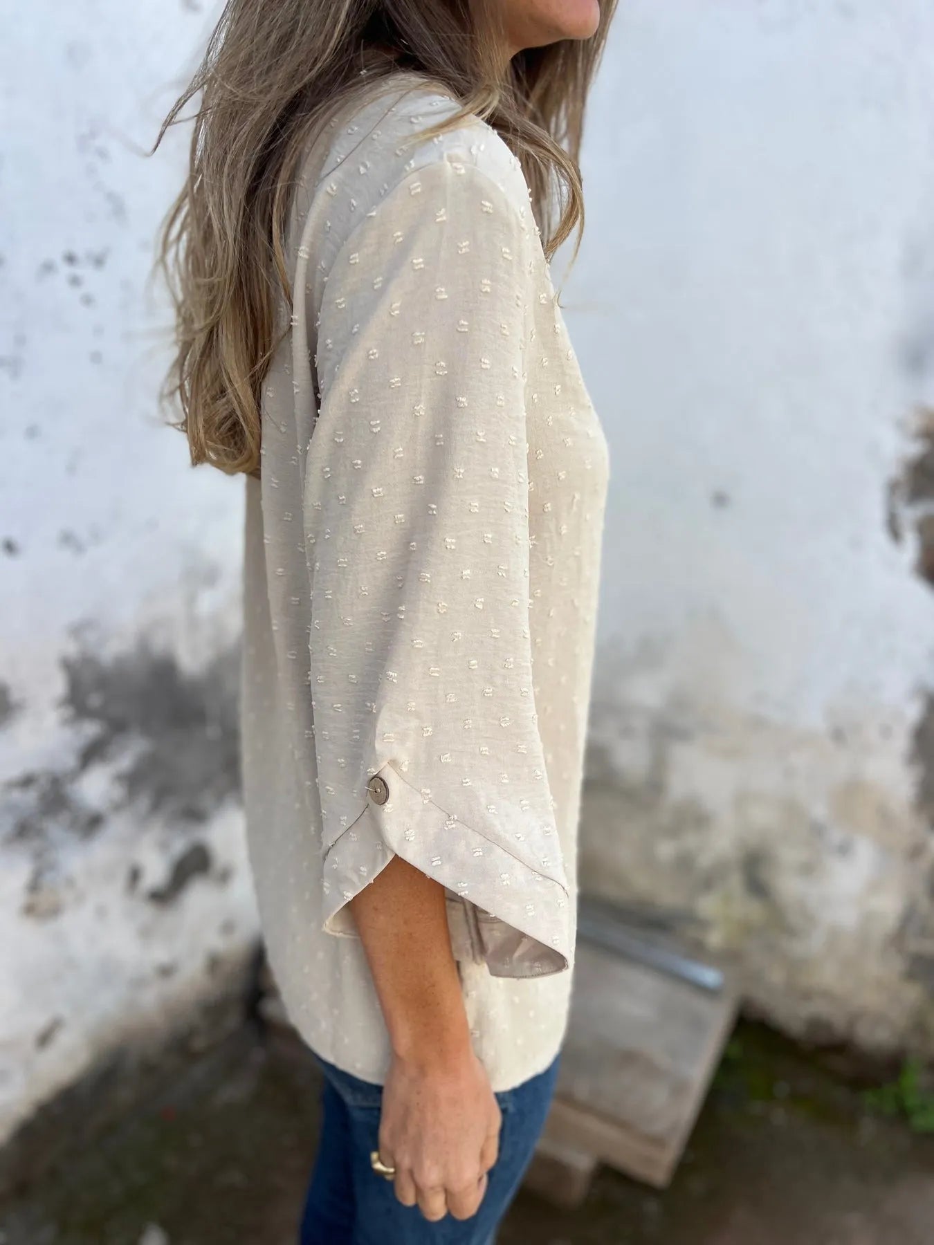 Ariane | Blouse Élégante à Pois