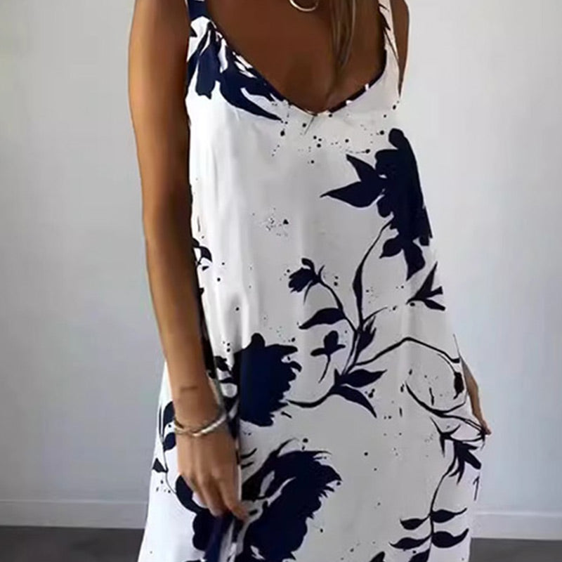 Lina | Robe Fleurie Dos Nu