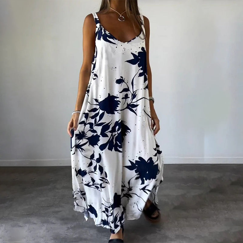 Lina | Robe Fleurie Dos Nu