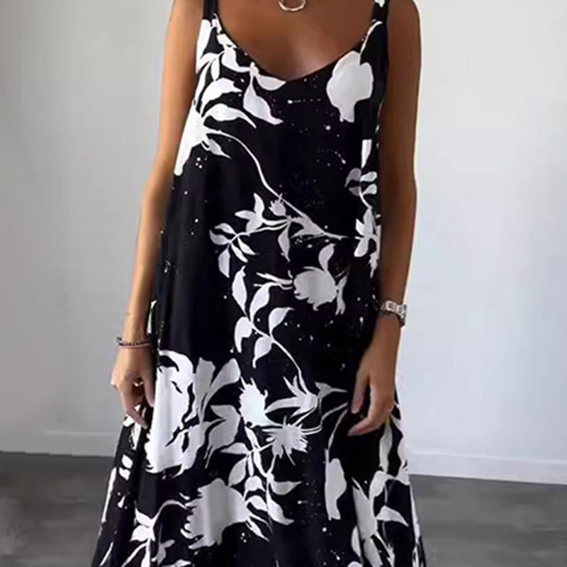 Lina | Robe Fleurie Dos Nu