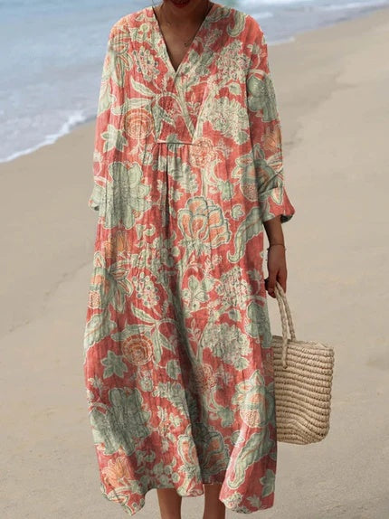 Ninon | Robe Fleurie & Esprit Bord de Mer
