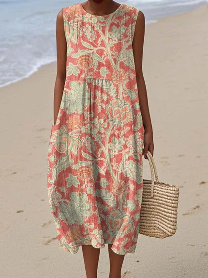 Ninon | Robe Fleurie & Esprit Bord de Mer